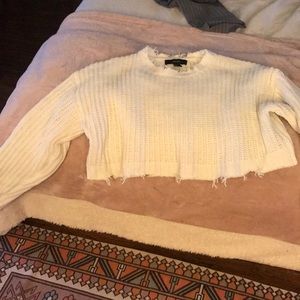 Cropped sweater